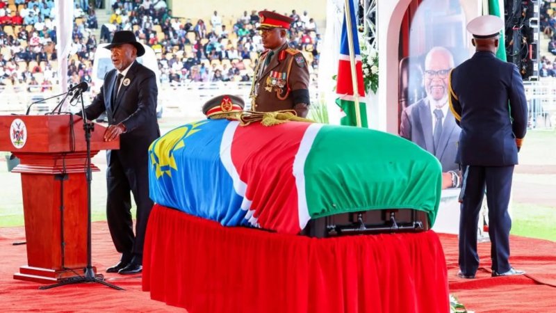 Namibia halts all state funerals amid criticism of the high cost